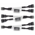 Noctua NA-SYC1 - Fan power cable - 4 PIN mini-power connector (F) to 4 PIN mini-power connector (M) - 11.5 cm - for Noctua NF-A14, P14R redux-1500, P14s redux-1200, P14s redux-1500, S12, S12b redux-1200