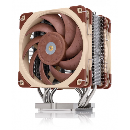Noctua NH-U12S - Processor cooler - (for: LGA1156, AM2, AM2+, AM3, LGA1155, AM3+, LGA2011, FM1, FM2, LGA1150, LGA1151, AM4, LGA1200) - aluminium and copper - 120 mm - 0