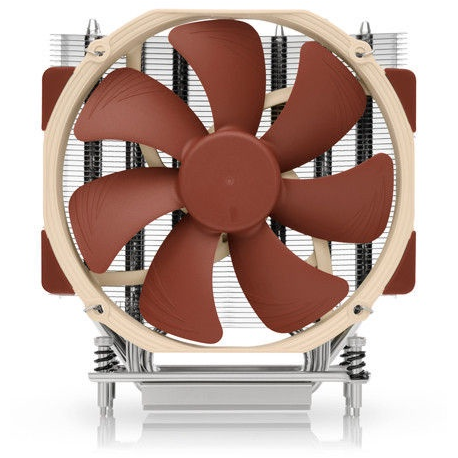 Noctua NH-U14S - Processor cooler - (for: LGA1156, AM2, AM2+, AM3, LGA1155, AM3+, LGA2011, FM1, FM2, LGA1150, LGA1151, AM4, LGA1200) - aluminium and copper - 140 mm - 1