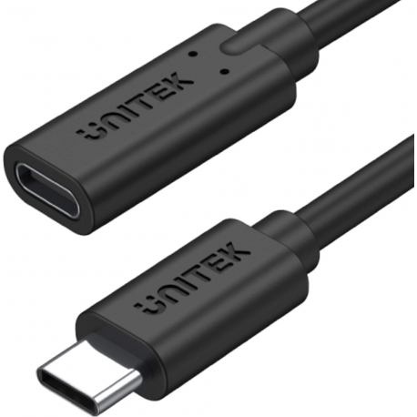 UNITEK C14086BK-1.5m EXTENSION CABLE USB-C 4K 60HZ PD 20V/5A 1.5m
