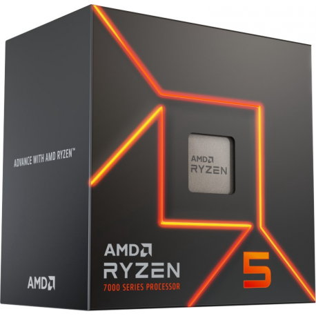 AMD Ryzen 5 7600 - 3.8 GHz - 6-core - 12 threads - 32 MB cache - Socket AM5 - Box - 0