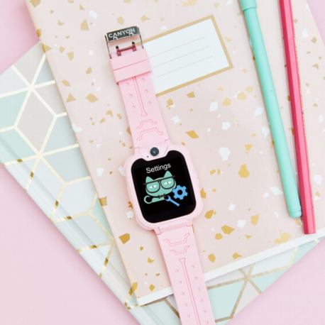 CANYON Tommy KW-31, Kids smartwatch, 1.54 inch colorful screen, Camera 0.3MP