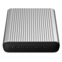 HyperJuice - Power adapter - 245 Watt - output connectors: 4 - silver
