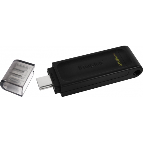 Kingston DataTraveler 70 - USB flash drive - 256 GB - USB-C 3.2 Gen 1 - 3