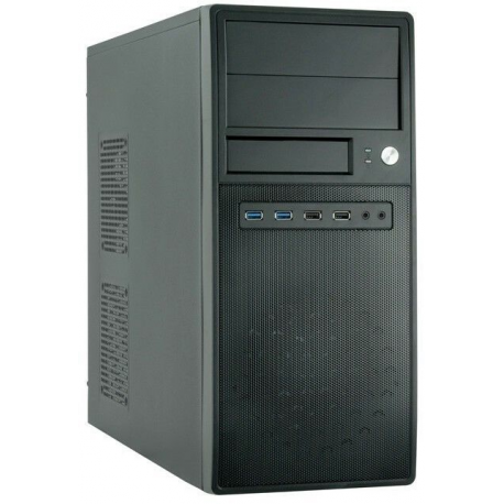 CASE MIDITOWER ATX W/O PSU/BLACK CG-04B-OP CHIEFTEC