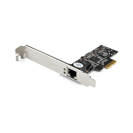 StarTech.com 1 Port PCIe Network Card - 2.5Gbps 2.5GBASE-T PCIe Network Card x4 PCIe - PCI Express LAN Card - RTL8125 (ST2GPEX) - Network adapter - PCIe x4 low profile - 10M/100M/1G/2.5 Gigabit Ethernet x 1 - 0