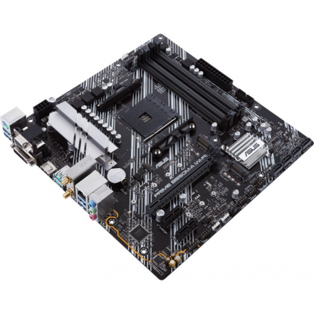 ASUS PRIME B550M-A - Motherboard - micro ATX - Socket AM4 - AMD B550 Chipset - USB 3.2 Gen 1, USB 3.2 Gen 2 - Gigabit LAN - onboard graphics (CPU required) - HD Audio (8-channel) - 4