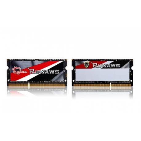 G.Skill Ripjaws F3-1600C9D-16GRSL - DDR3L - kit - 16 GB: 2 x 8 GB - SO-DIMM 204-pin - 1600 MHz  /  PC3-12800 - CL9 - 1.35 V - unbuffered - non-ECC - 1