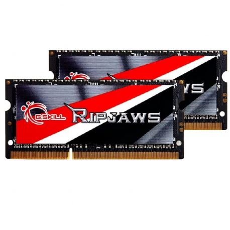 G.Skill Ripjaws F3-1600C9D-16GRSL - DDR3L - kit - 16 GB: 2 x 8 GB - SO-DIMM 204-pin - 1600 MHz  /  PC3-12800 - CL9 - 1.35 V - unbuffered - non-ECC - 3