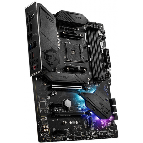 MSI MPG B550 GAMING PLUS - Motherboard - ATX - Socket AM4 - AMD B550 Chipset - USB-C Gen2, USB-C Gen1, USB 3.2 Gen 1, USB 3.2 Gen 2 - Gigabit LAN - onboard graphics (CPU required) - HD Audio (8-channel) - 3