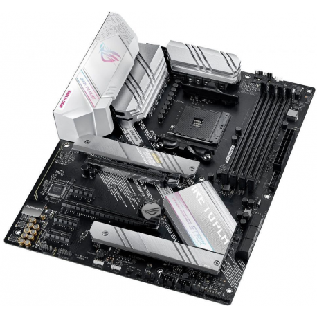 ASUS ROG STRIX B550-A GAMING - Motherboard - ATX - Socket AM4 - AMD B550 Chipset - USB-C Gen2, USB 3.2 Gen 1, USB 3.2 Gen 2 - 2.5 Gigabit LAN - onboard graphics (CPU required) - HD Audio (8-channel) - 1
