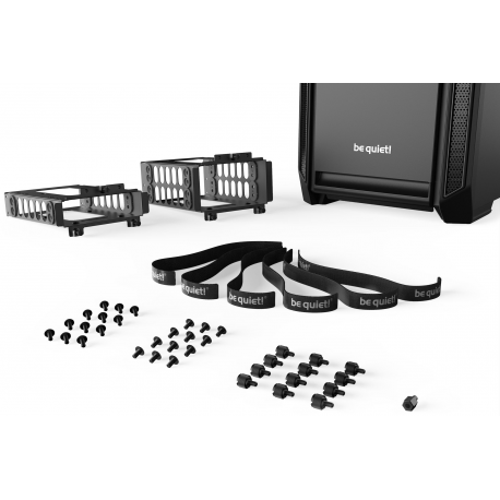 be quiet! Silent Base 601 - Tower - extended ATX - no power supply (ATX / PS/2) - black - USB/Audio - 8