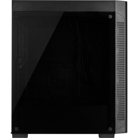 Corsair Tempered Glass Mid-Tower ATX Case 110R Side window, Mid-Tower, Black, Power supply included No, Steel, Tempered Glass
