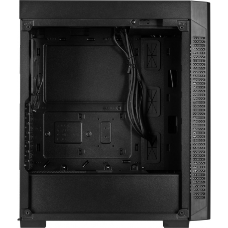 Corsair Tempered Glass Mid-Tower ATX Case 110R Side window, Mid-Tower, Black, Power supply included No, Steel, Tempered Glass