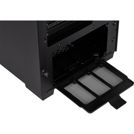 Corsair Tempered Glass Mid-Tower ATX Case 110R Side window, Mid-Tower, Black, Power supply included No, Steel, Tempered Glass