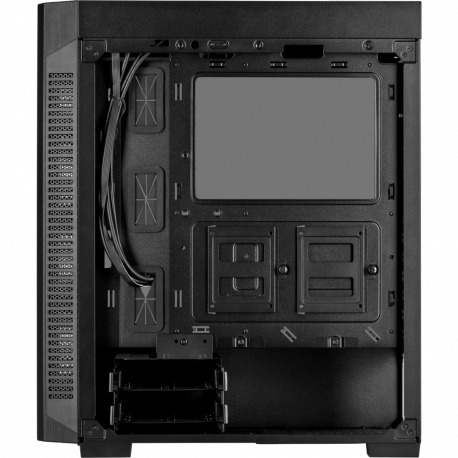Corsair Tempered Glass Mid-Tower ATX Case 110R Side window, Mid-Tower, Black, Power supply included No, Steel, Tempered Glass