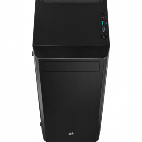 Corsair Tempered Glass Mid-Tower ATX Case 110R Side window, Mid-Tower, Black, Power supply included No, Steel, Tempered Glass