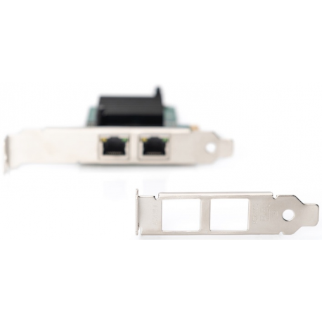 DIGITUS DN-1013-2 - network adapter - PCIe - Gigabit Ethernet - 5