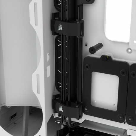 Corsair ATX PC Smart Case 5000X RGB Side window, White, Mid-Tower, Power supply included No