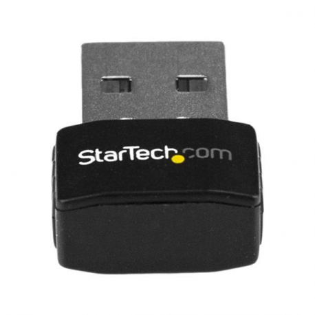 StarTech.com Wireless USB WiFi Adapter - Dual Band AC600 Wireless Dongle - 2.4GHz  /  5GHz - 802.11ac Wi-Fi Laptop Adapter (USB433ACD1X1) - Network adapter - USB 2.0 - 802.11ac - black - 2