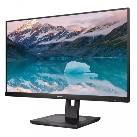 Philips 242S9JML - S Line - LED monitor - 24" (23.8" viewable) - 1920 x 1080 Full HD (1080p) @ 75 Hz - VA - 300 cd / m² - 3000:1 - 4 ms - HDMI, VGA, DisplayPort - speakers - black - 2