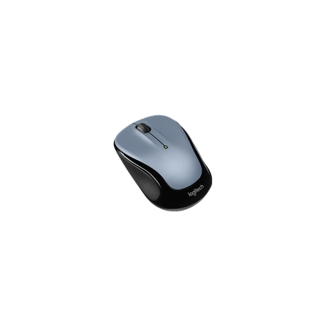 Logitech M325s - Mouse - right and left-handed - optical - 5 buttons - wireless - 2.4 GHz - USB wireless receiver - grey - 1