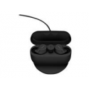 Jabra Evolve2 Buds UC - True wireless earphones with mic - in-ear - Bluetooth - active noise cancelling - USB-C via Bluetooth adapter - noise isolating - black