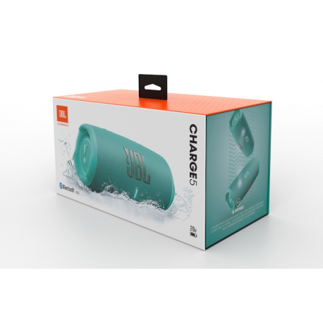 JBL Charge 5 - Speaker - for portable use - wireless - Bluetooth - 40 Watt - teal - 8