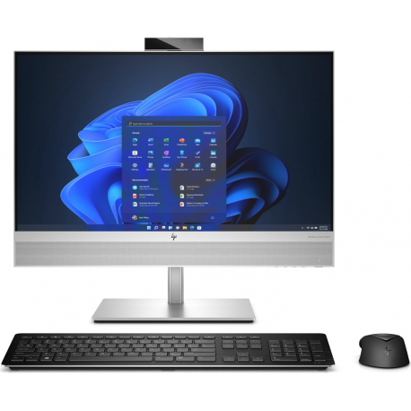 HP EliteOne 840 G9 AIO - i5-12500, 16GB, 512GB SSD, 23.8 FHD Touch AG, FPR, Height Adjustable, USB Mouse, Win 11 Pro Downgrade, 