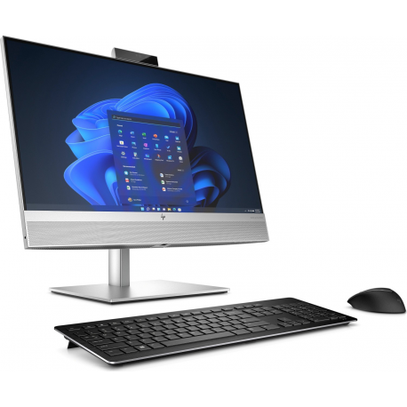 HP EliteOne 840 G9 AIO - i5-12500, 16GB, 512GB SSD, 23.8 FHD Touch AG, FPR, Height Adjustable, USB Mouse, Win 11 Pro Downgrade, 