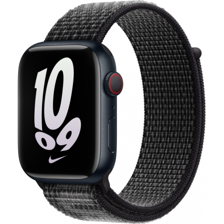 45mm Black/Summit White Nike Sport Loop