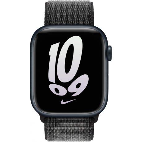 45mm Black/Summit White Nike Sport Loop