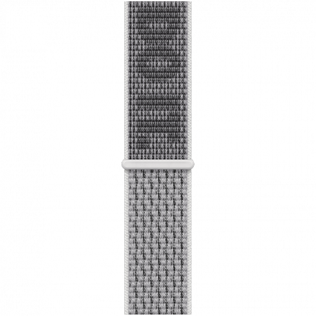 45mm Summit White/Black Nike Sport Loop