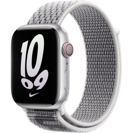 45mm Summit White/Black Nike Sport Loop