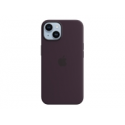 Apple - Back cover for mobile phone - MagSafe compatibility - silicone - elderberry - for iPhone 14