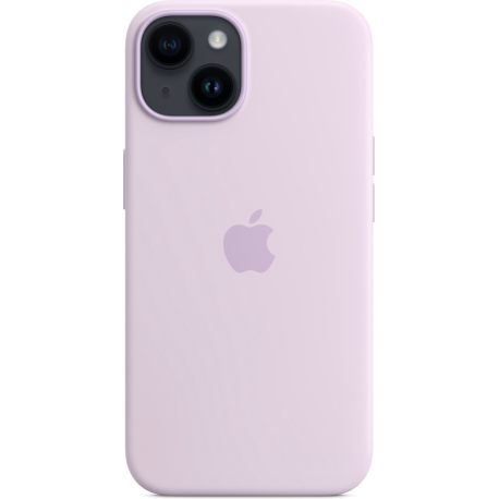 Apple - Back cover for mobile phone - MagSafe compatibility - silicone - lilac - for iPhone 14 - 2