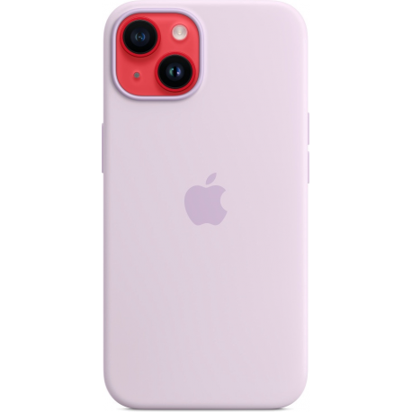 Apple - Back cover for mobile phone - MagSafe compatibility - silicone - lilac - for iPhone 14 - 4