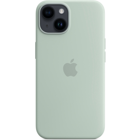 Apple - Back cover for mobile phone - MagSafe compatibility - silicone - succulent - for iPhone 14 - 2