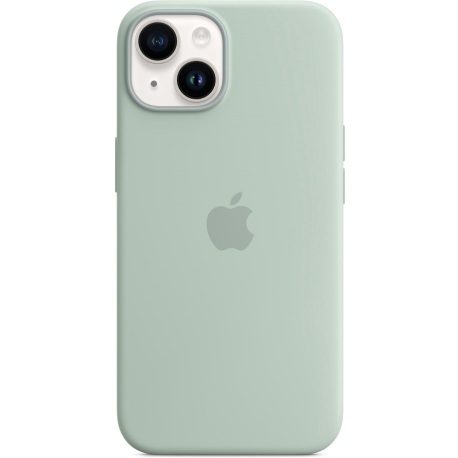 Apple - Back cover for mobile phone - MagSafe compatibility - silicone - succulent - for iPhone 14 - 3