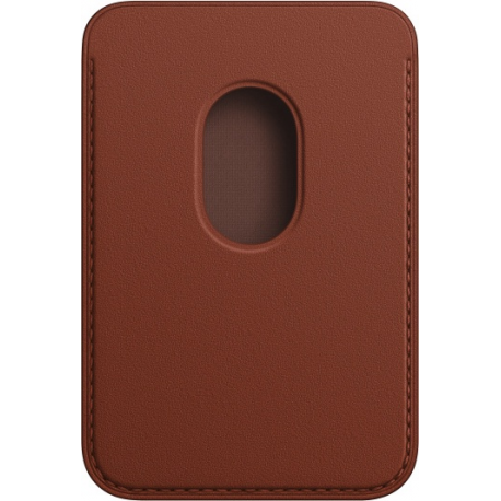 iPhone Leather Wallet with MagSafe - Umber