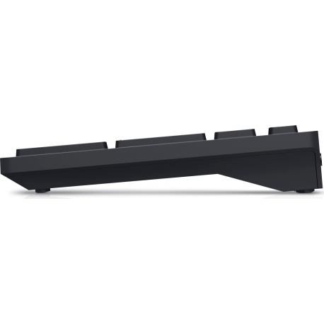 Dell KB500 - Keyboard - wireless - 2.4 GHz - QWERTY - Russian - black - with 3 years Advanced Exchange Service - 3