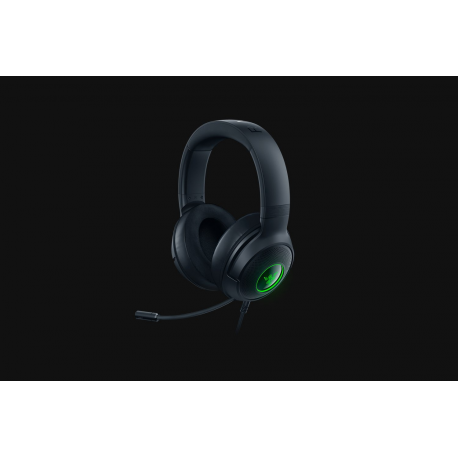 Razer Kraken V3 X - Headset - full size - wired - USB-A - 3