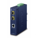 PLANET IGT-1205AT - Fibre media converter - GigE - 10Base-T, 100Base-TX, 1000Base-T - RJ-45  /  SFP (mini-GBIC)