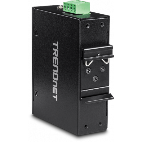 TRENDnet TI-UF11SFP - Fibre media converter - GigE - 10Base-T, 100Base-TX, 1000Base-T - RJ-45 / SFP (mini-GBIC) - up to 40 km - 3
