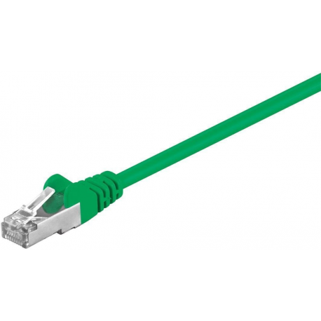 MicroConnect - Network cable - RJ-45 (M) to RJ-45 (M) - 7 m - STP - CAT 5e - stranded - green - 0