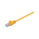 MicroConnect - Network cable - RJ-45 (M) to RJ-45 (M) - 25 cm - UTP - CAT 5e - stranded - yellow