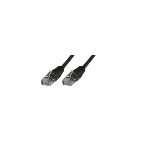 MicroConnect - Network cable - RJ-45 (M) to RJ-45 (M) - 3 m - UTP - CAT 5e - black - 0
