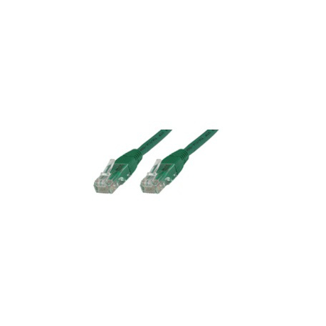 MicroConnect - Network cable - RJ-45 (M) to RJ-45 (M) - 5 m - UTP - CAT 5e - green - 0