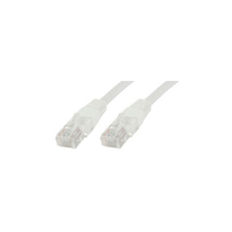 MicroConnect - Network cable - RJ-45 (M) to RJ-45 (M) - 10 m - UTP - CAT 5e - white - 0