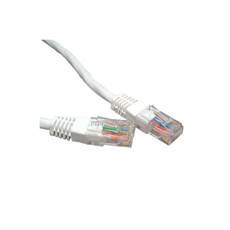 MicroConnect - Network cable - RJ-45 (M) to RJ-45 (M) - 50 cm - UTP - CAT 6 - white - 0